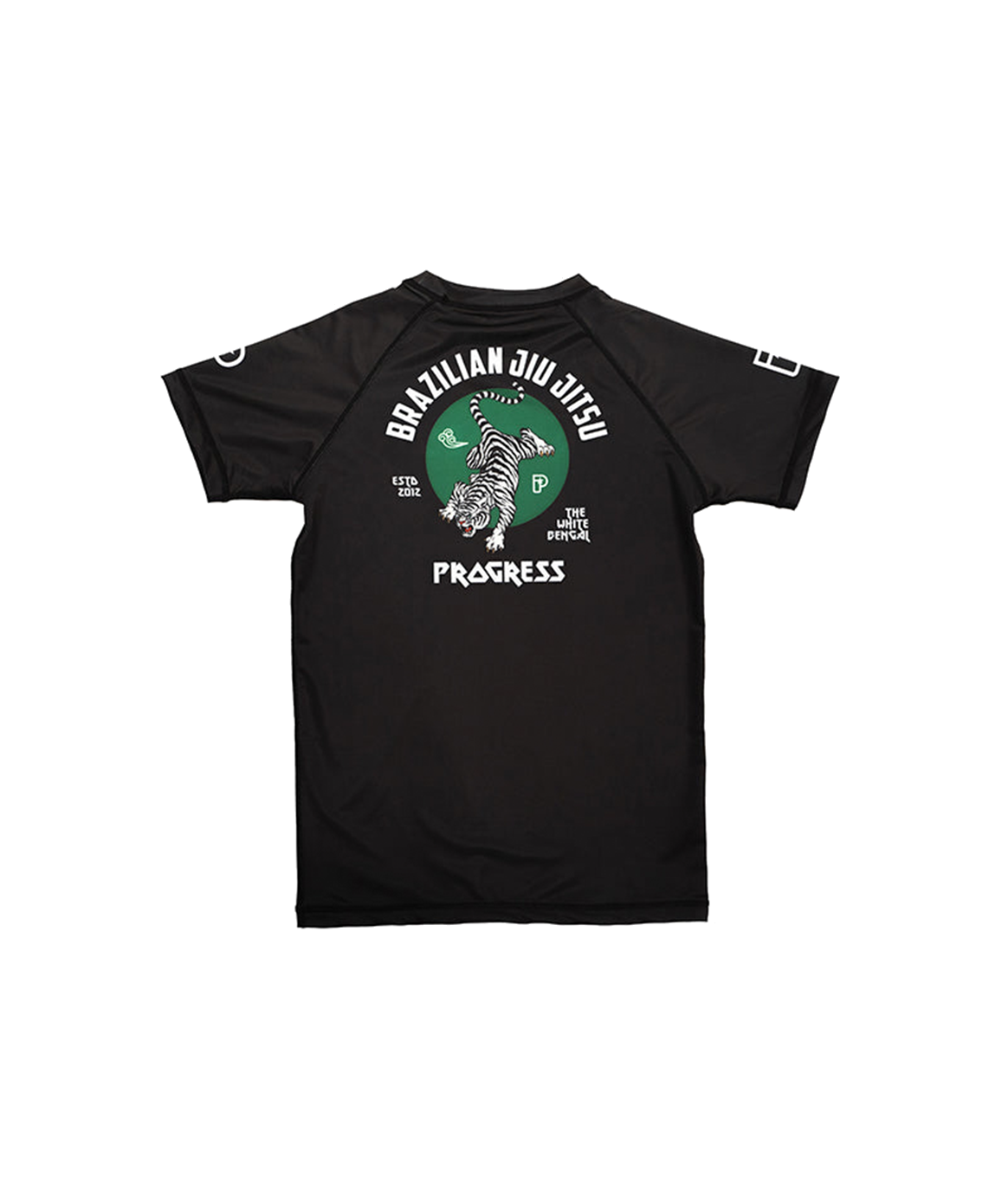 Krakka Bengal Rashguard - Svartur og Grænn