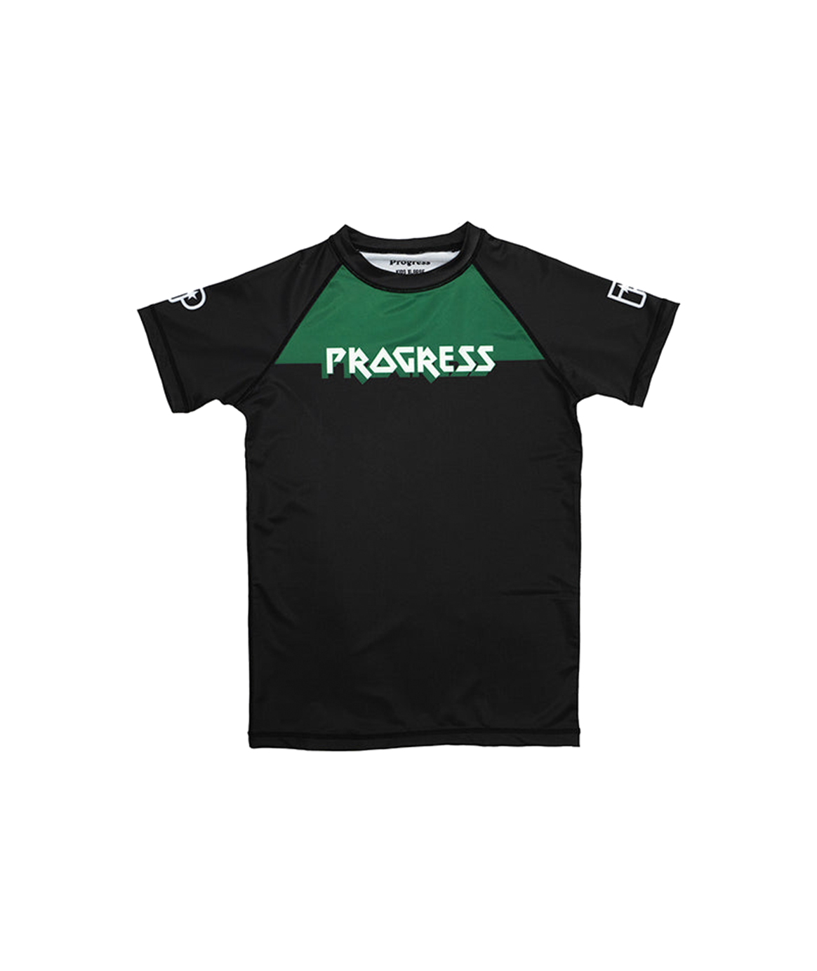 Krakka Bengal Rashguard - Svartur og Grænn