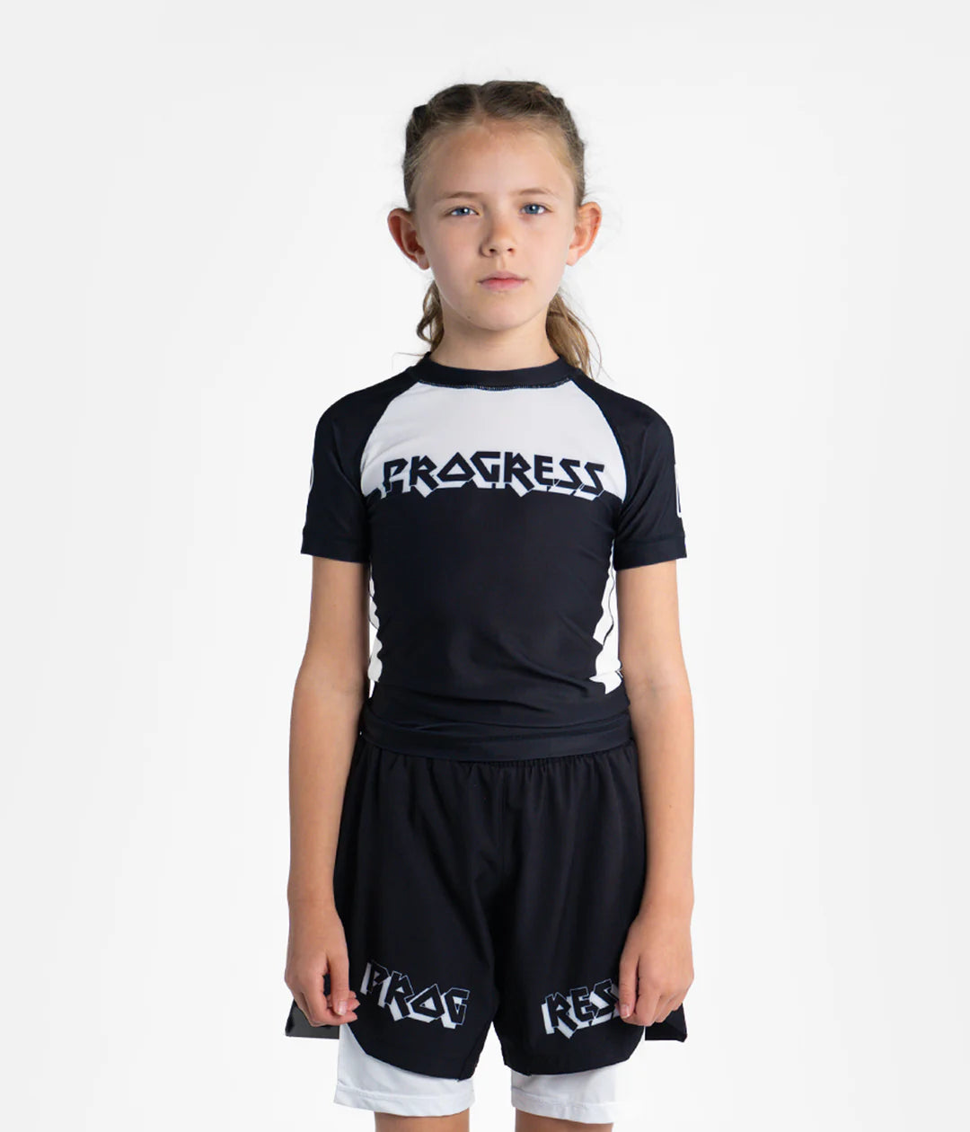 Krakka Bengal Rashguard - Svartur og Hvítur