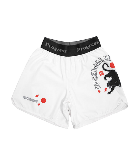 Krakka Panther Board Shorts - Hvítar